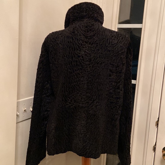 Genuine Swakara Fur Jacket - Picture 5 of 16